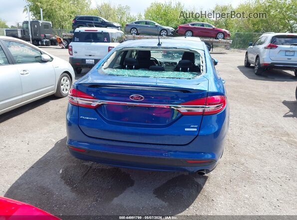 3FA6P0HD1JR201717 2018 FORD FUSION Blue 