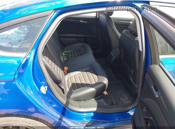 3FA6P0HD1JR201717 2018 FORD FUSION Blue Вид наклейки з VIN-кодом