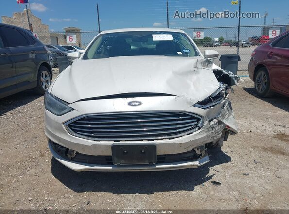 3FA6P0HD1JR213625 2018 FORD FUSION White Widok zestawu wskaźników