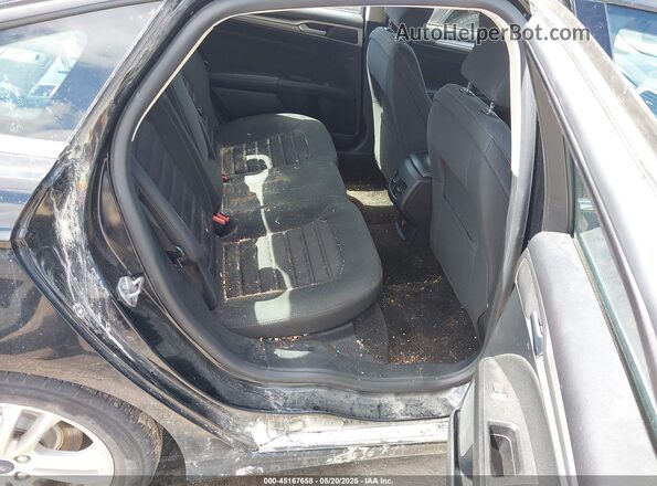 3FA6P0HD1JR255812 2018 FORD FUSION Black Vista de la etiqueta del VIN