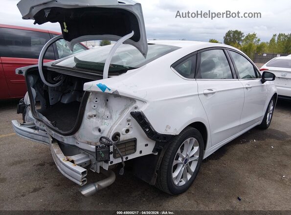 3FA6P0HD1LR148682 2020 FORD FUSION White 