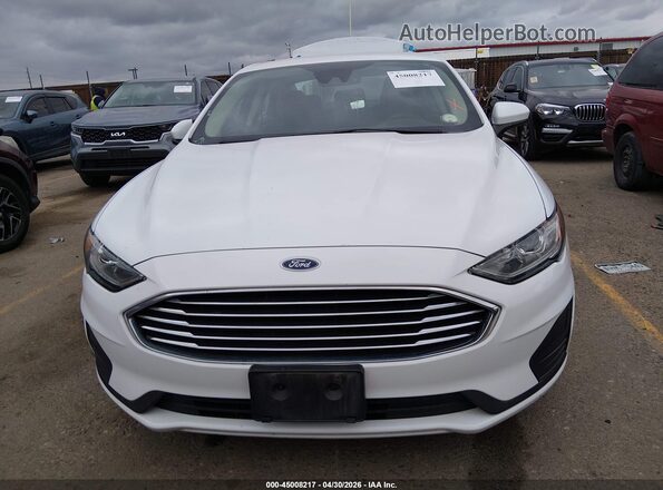 3FA6P0HD1LR148682 2020 FORD FUSION White 