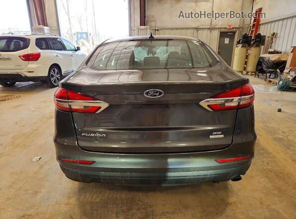 3FA6P0HD1LR251472 2020 FORD FUSION Black უკანა ხედი