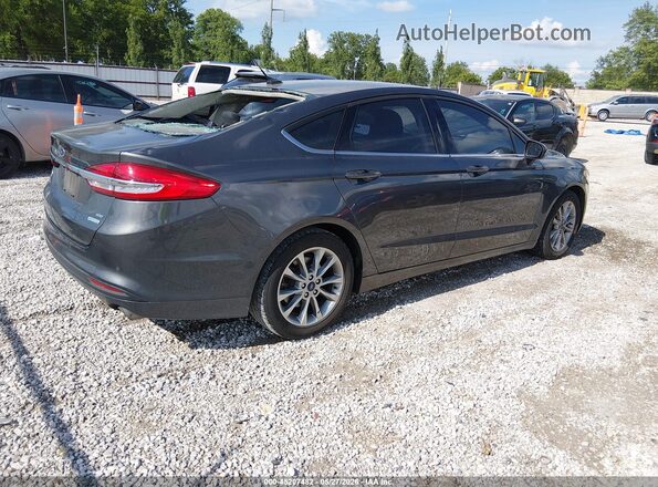 3FA6P0HD2HR274590 2017 FORD FUSION Gray Trasero derecho