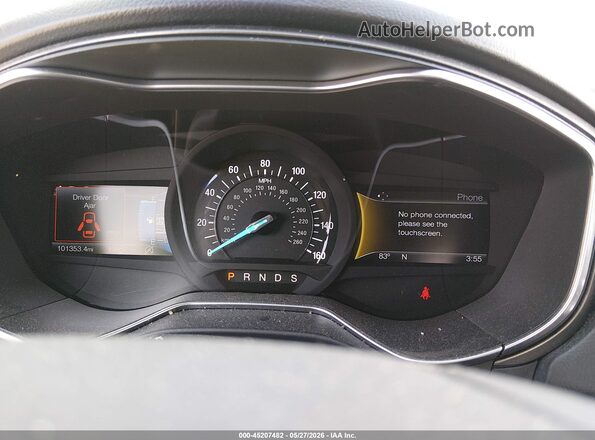 3FA6P0HD2HR274590 2017 FORD FUSION Gray Vista de los asientos traseros