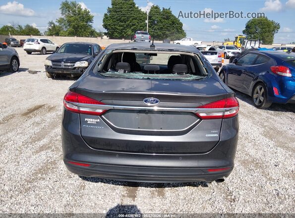 3FA6P0HD2HR274590 2017 FORD FUSION Gray 