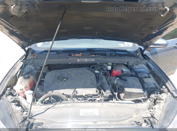 3FA6P0HD2JR157369 2018 FORD FUSION Синий Вид сзади