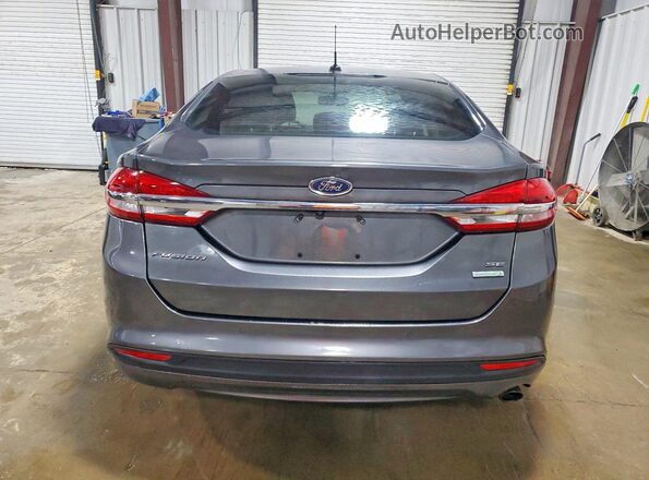 3FA6P0HD2JR239571 2018 FORD FUSION Угольный Вид сзади