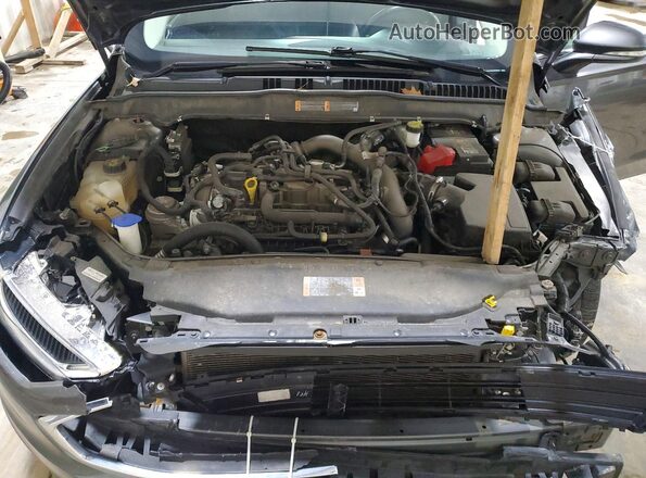 3FA6P0HD2JR239571 2018 FORD FUSION Угольный Вид задней части салона