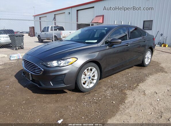 3FA6P0HD2KR198974 2019 FORD FUSION Серый Передняя левая четверть