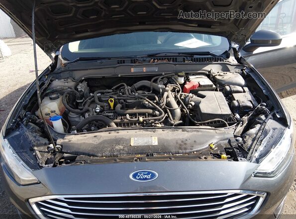 3FA6P0HD2KR198974 2019 FORD FUSION Серый Вид сзади