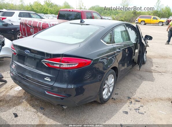 3FA6P0HD2LR109759 2020 FORD FUSION Black Tył prawy