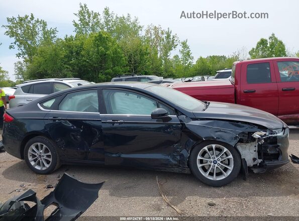 3FA6P0HD2LR109759 2020 FORD FUSION Black Widok wnętrza z tyłu