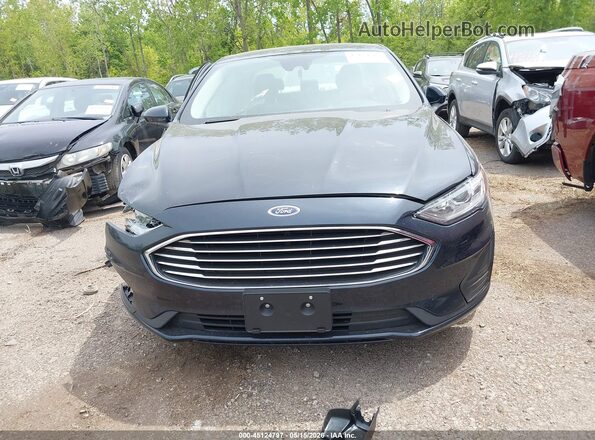 3FA6P0HD2LR109759 2020 FORD FUSION Black Widok zestawu wskaźników