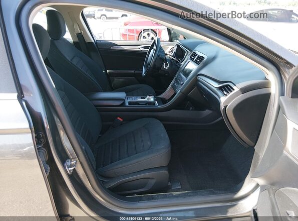3FA6P0HD2LR187846 2020 FORD FUSION Gray წინა სალონის ხედი