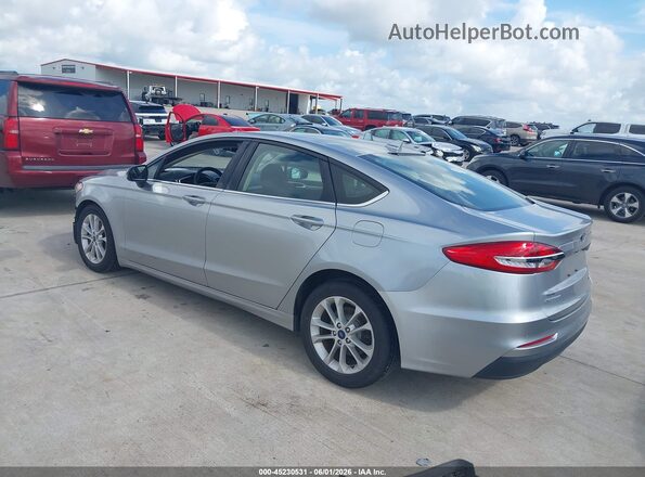 3FA6P0HD2LR218562 2020 FORD FUSION Silver Trasero izquierdo