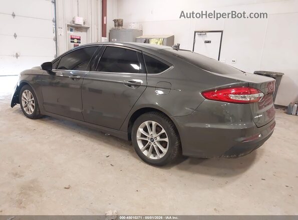 3FA6P0HD2LR223003 2020 FORD FUSION Gray Trasero izquierdo