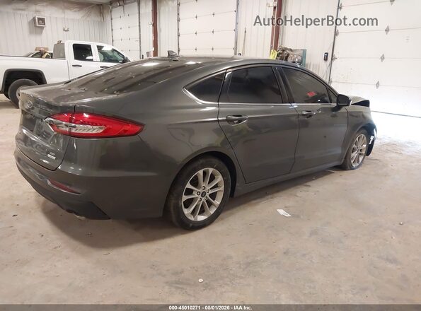 3FA6P0HD2LR223003 2020 FORD FUSION Gray Trasero derecho