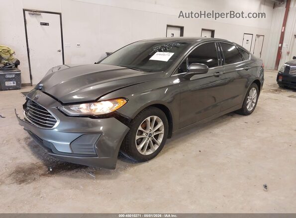 3FA6P0HD2LR223003 2020 FORD FUSION Gray Vista tres cuartos delantera izquierda
