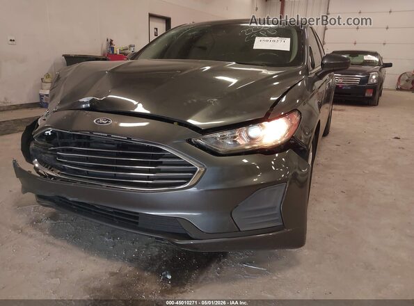 3FA6P0HD2LR223003 2020 FORD FUSION Gray Vista frontal