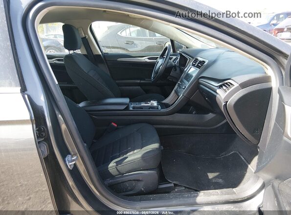 3FA6P0HD2LR262657 2020 FORD FUSION Gray Front interior view