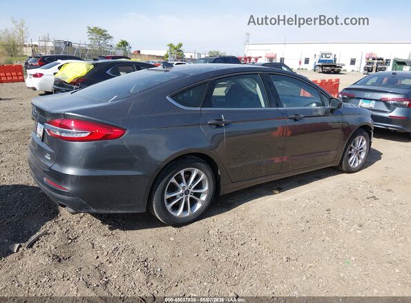 3FA6P0HD2LR262657 2020 FORD FUSION Gray Rear right