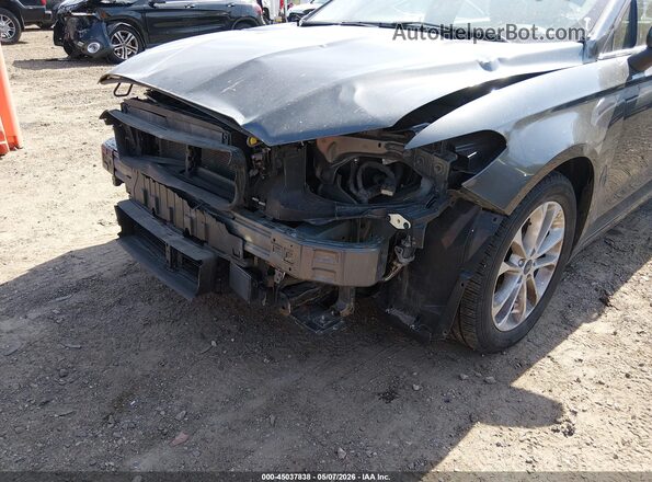 3FA6P0HD2LR262657 2020 FORD FUSION Gray Front view