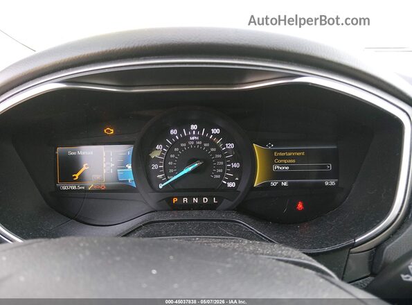 3FA6P0HD2LR262657 2020 FORD FUSION Gray Rear seats view