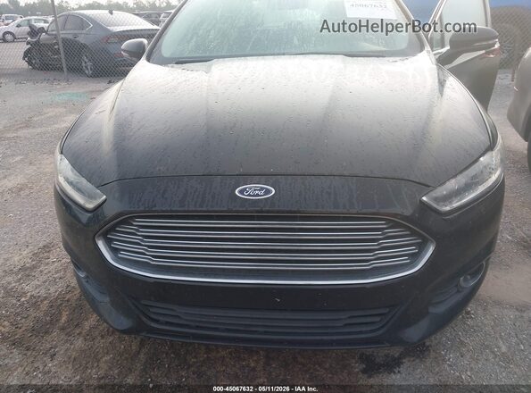 3FA6P0HD3GR387558 2016 FORD FUSION Black Դիմացի տեսք