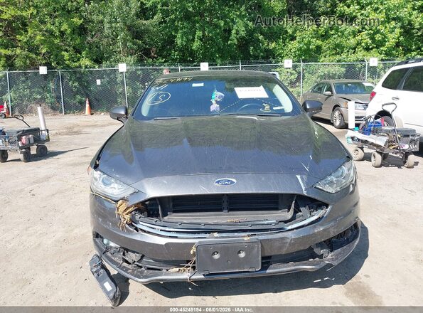 3FA6P0HD3JR223282 2018 FORD FUSION Серый Вид щитка приборов