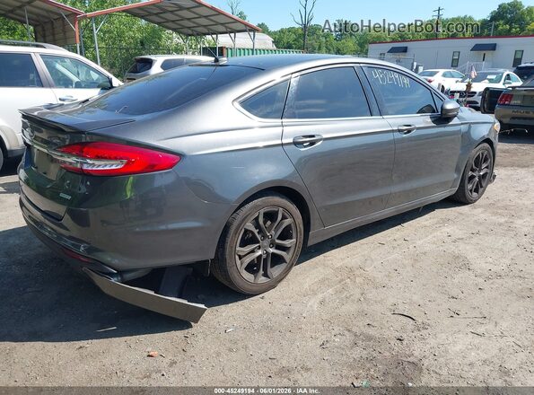 3FA6P0HD3JR223282 2018 FORD FUSION Серый Задняя правая четверть