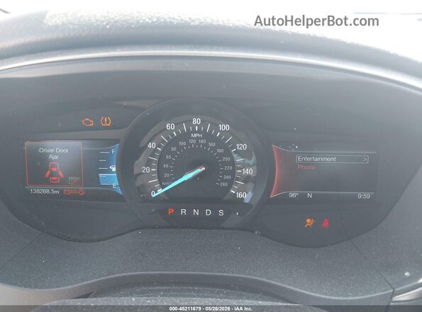 3FA6P0HD3JR223427 2018 FORD FUSION Red Widok tylnych siedzeń