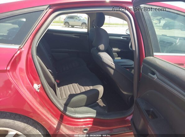 3FA6P0HD3JR223427 2018 FORD FUSION Red Widok naklejki z numerem VIN