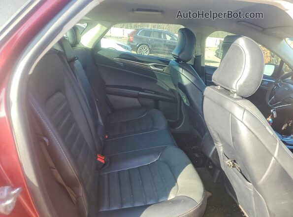 3FA6P0HD3JR233858 2018 FORD FUSION Red Vista de los asientos traseros