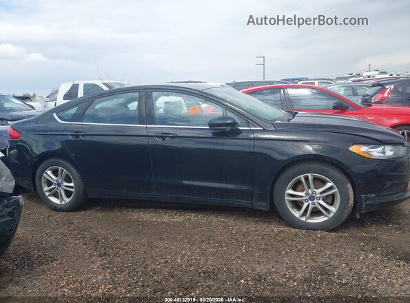 3FA6P0HD3JR279481 2018 FORD FUSION Black ხელსაწყოთა პანელის ხედი