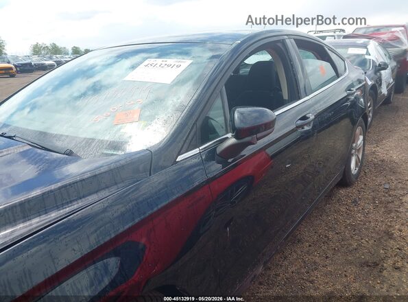 3FA6P0HD3JR279481 2018 FORD FUSION Black წინა ხედი