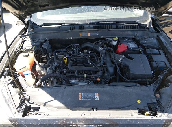 3FA6P0HD3JR279481 2018 FORD FUSION Black უკანა ხედი
