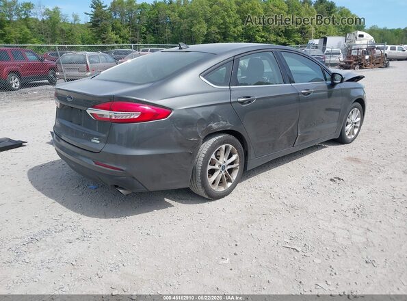 3FA6P0HD3KR197963 2019 FORD FUSION Black Tył prawy
