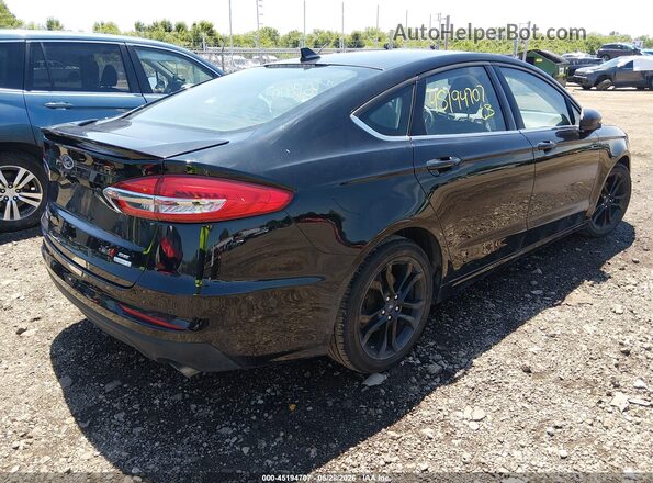 3FA6P0HD3LR107213 2020 FORD FUSION Черный Задняя правая четверть