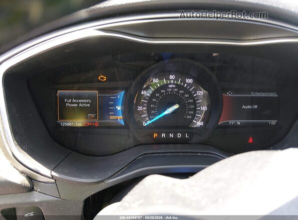 3FA6P0HD3LR107213 2020 FORD FUSION Черный Вид задних сидений