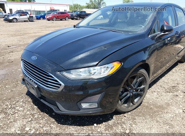 3FA6P0HD3LR107213 2020 FORD FUSION Черный 