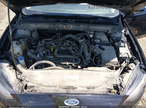 3FA6P0HD3LR107213 2020 FORD FUSION Черный Вид сзади