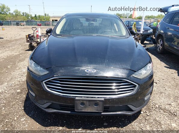 3FA6P0HD3LR107213 2020 FORD FUSION Черный Вид щитка приборов