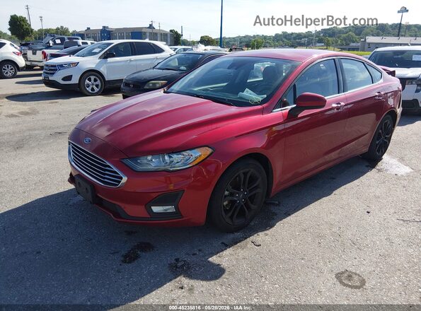 3FA6P0HD3LR248329 2020 FORD FUSION Red Przód lewy