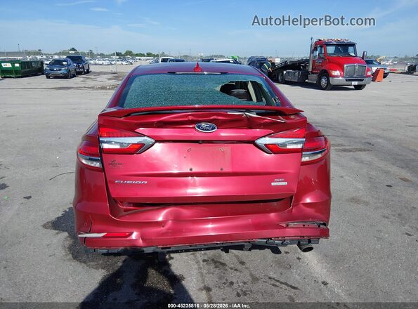 3FA6P0HD3LR248329 2020 FORD FUSION Red Widok z przodu