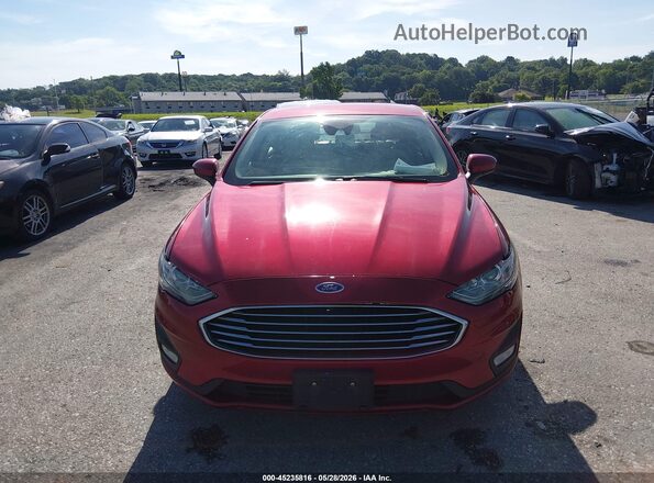 3FA6P0HD3LR248329 2020 FORD FUSION Red Widok zestawu wskaźników