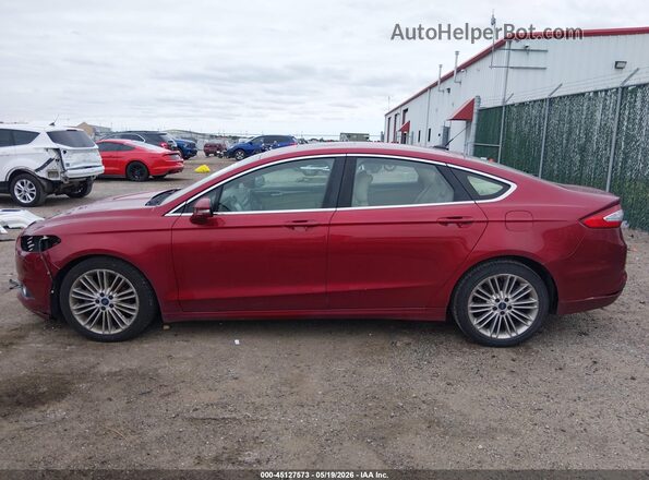 3FA6P0HD4GR290451 2016 FORD FUSION Красный 