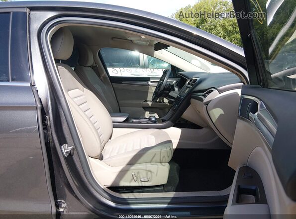 3FA6P0HD4HR237296 2017 FORD FUSION Gray 