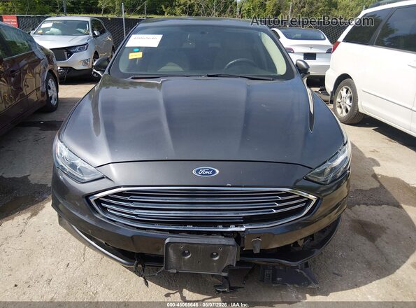 3FA6P0HD4HR237296 2017 FORD FUSION Gray 
