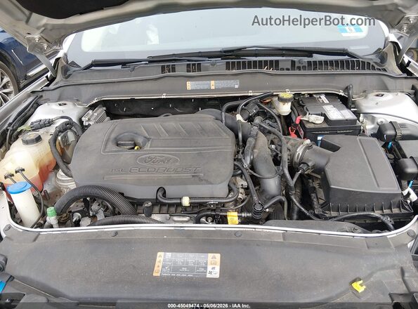 3FA6P0HD4HR362816 2017 FORD FUSION Серебряный Вид сзади